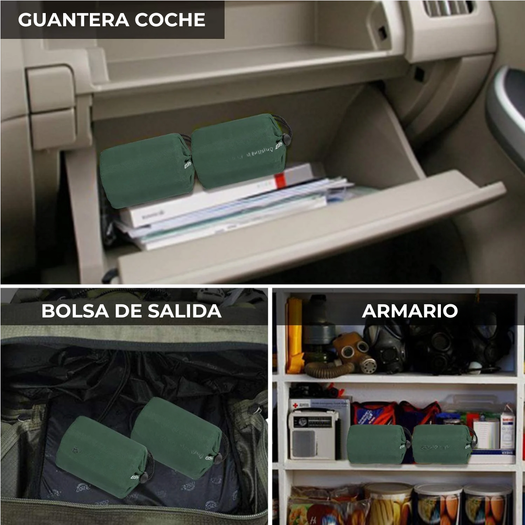 Adventurer's™ - Saco de dormir impermeable de emergencia