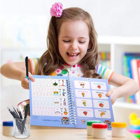 Oferta Black Friday Kit de 4 Cuadernos de Caligrafía Mágica Creativa + Regalo Exclusivo