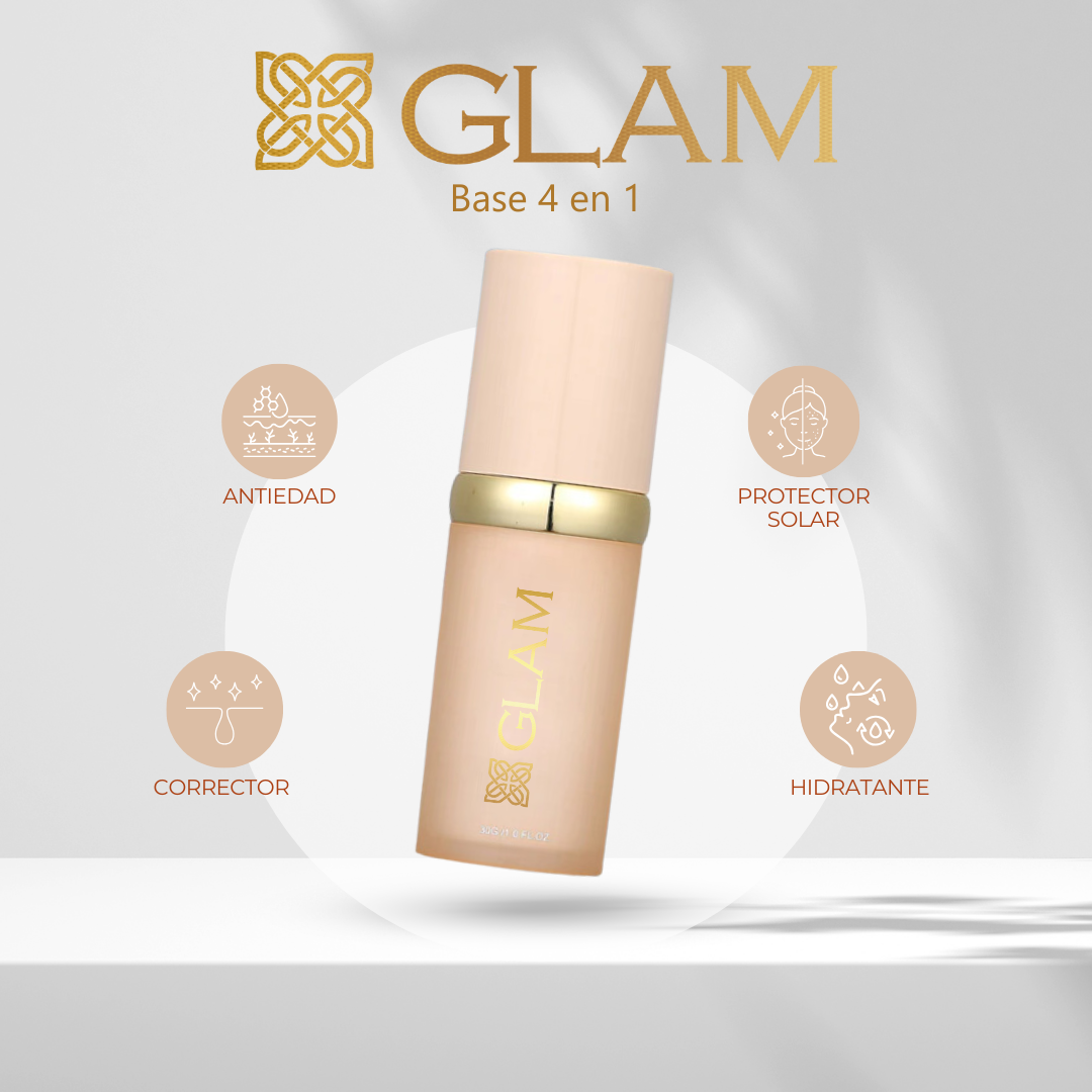 GLAM™ - BASE DE MAQUILLAJE 4 EN 1