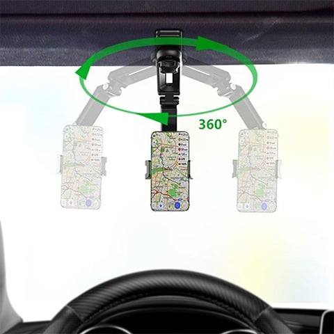 SteadyView360™ - Soporte giratorio y retráctil para teléfonos