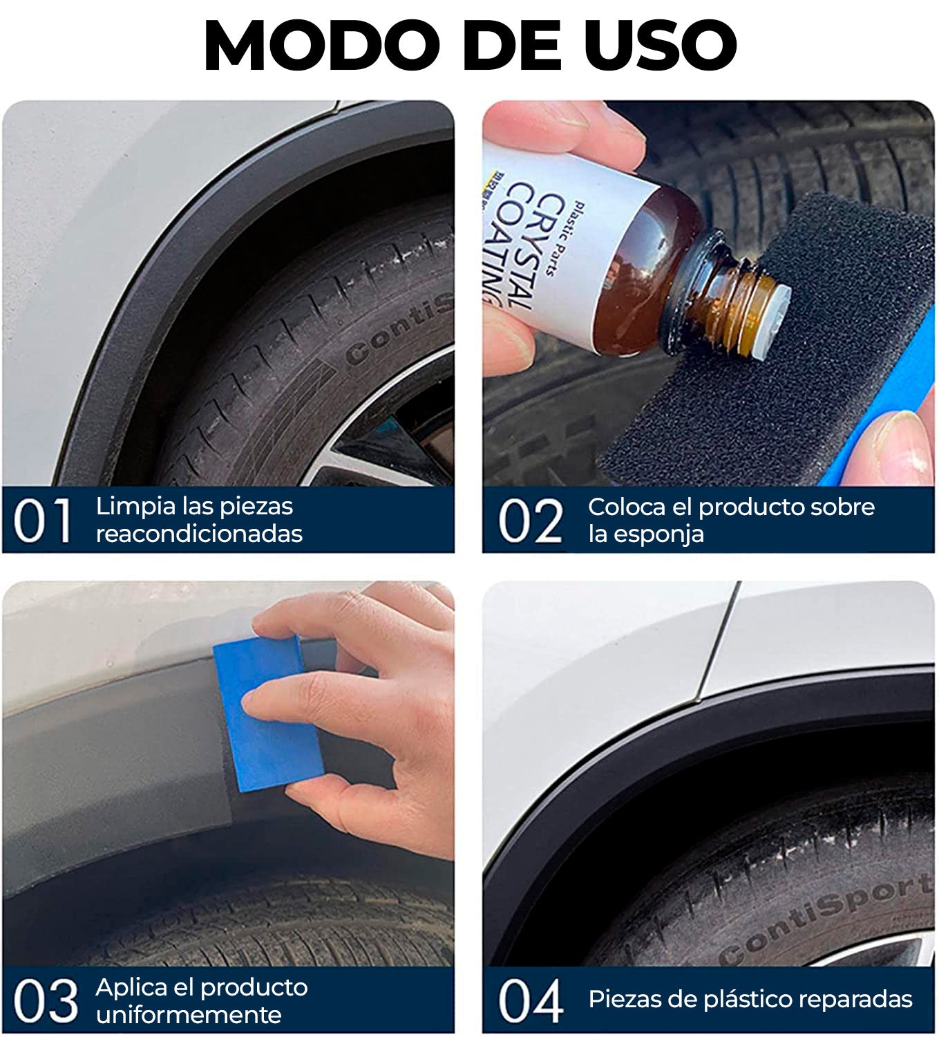 CrystalClear™ - Revestimiento crisalino para autos
