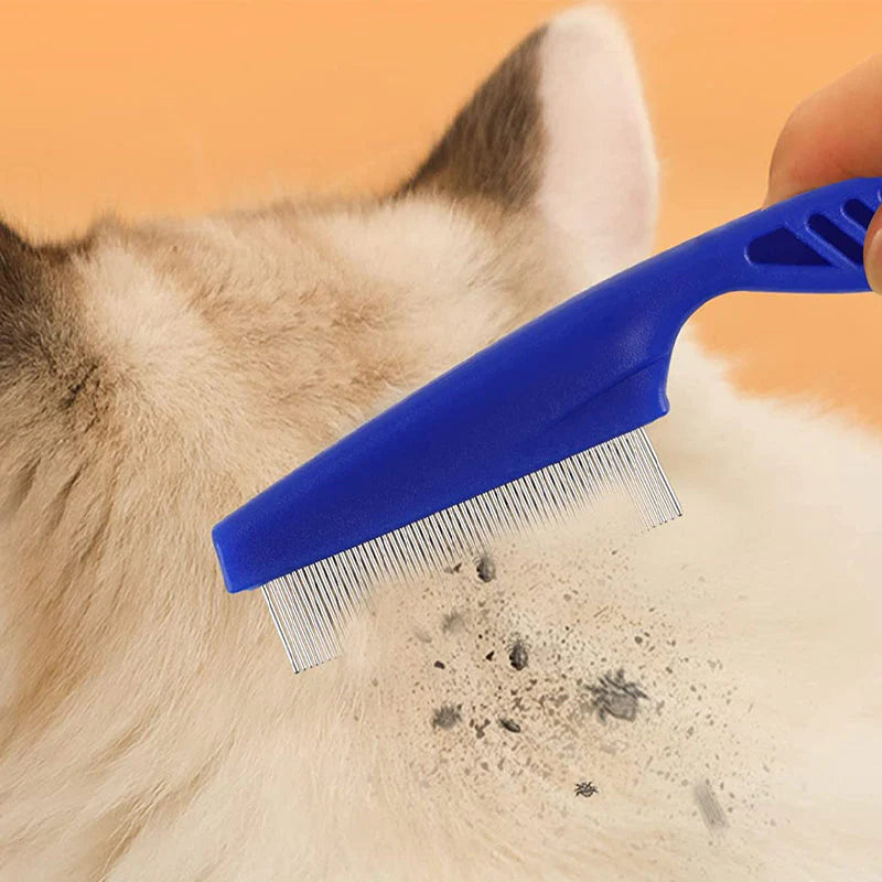 Pulbos™ - Peine anti pulgas y anti manchas para mascotas