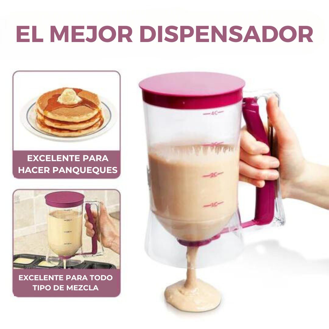 Disp™ - Dispensador de masa para panqueques y cupcakes