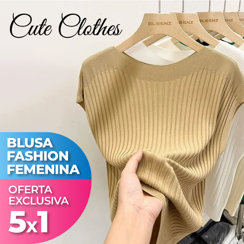 Cuteclothes™ - Blusa fashion femenina | Compra 1 y Lleva 5