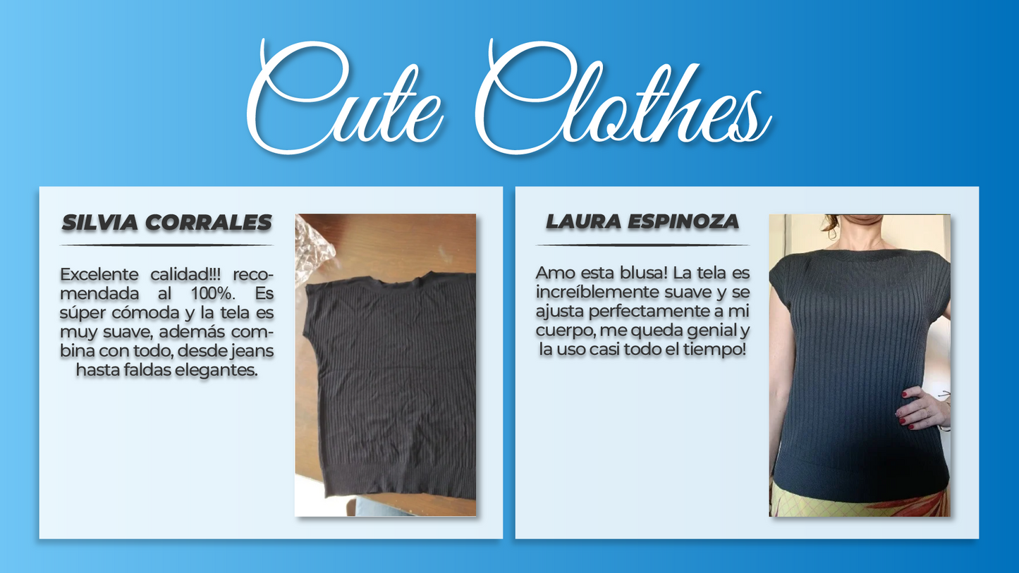Cuteclothes™ - Blusa fashion femenina | Compra 1 y Lleva 5