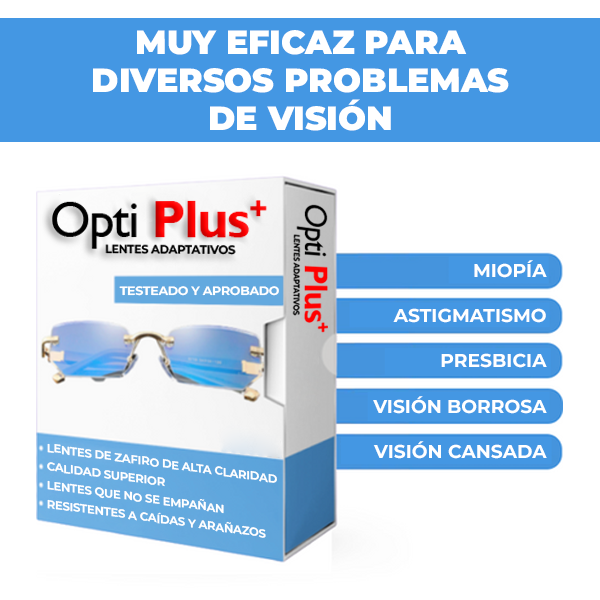 OptiPlus™ - Elimina la fatiga optica en segundos