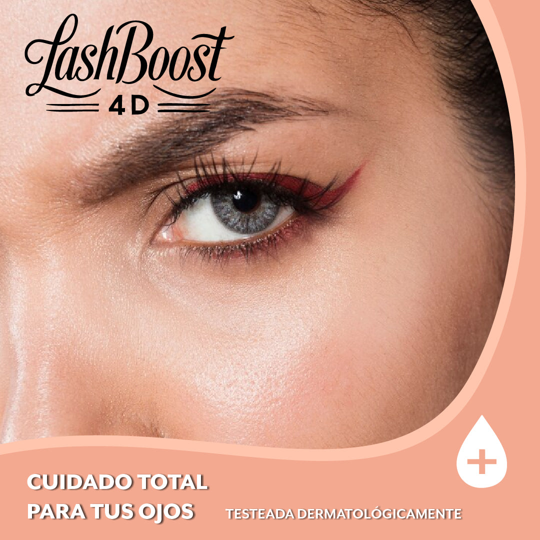 LashBoost 4D™ - Rimel de volumen extremo y alargamiento inmediato