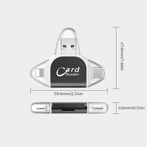 POWER 4™ - Lector universal de tarjetas SD/TF