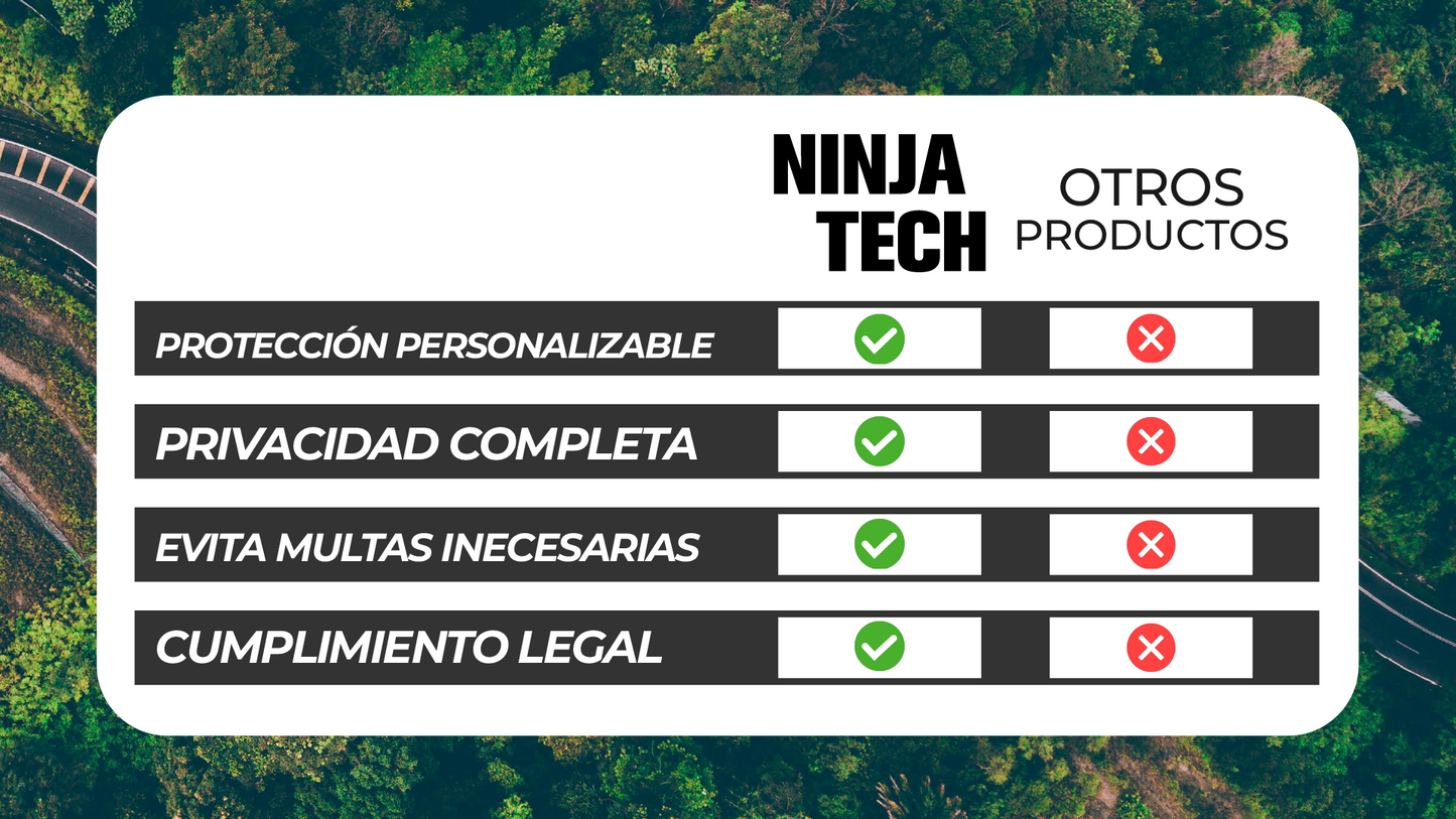 NinjaTech™- BLOQUEADOR DE RADARES PARA AUTOS