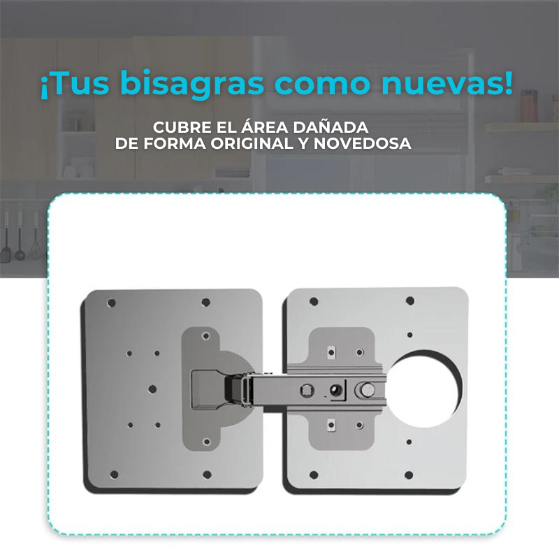 HingeFix™ - KIT DE REPARACIÓN DE BISAGRAS | Oferta Exclusiva 2x1