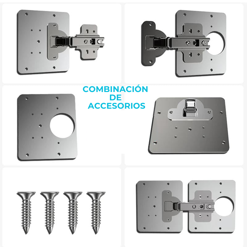 HingeFix™ - KIT DE REPARACIÓN DE BISAGRAS | Oferta Exclusiva 2x1