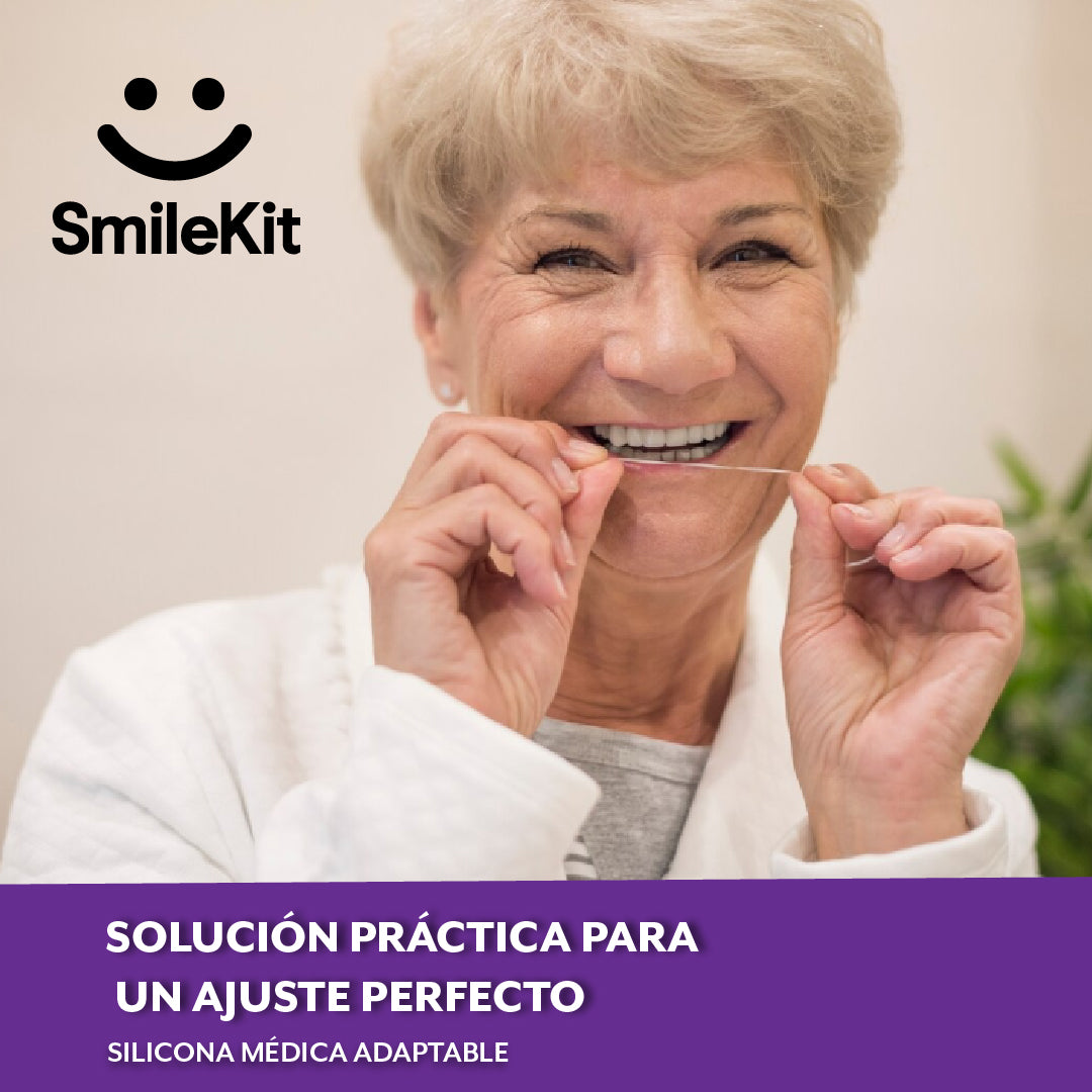 SmileKit™ - Ajuste perfecto para tu prótesis dental