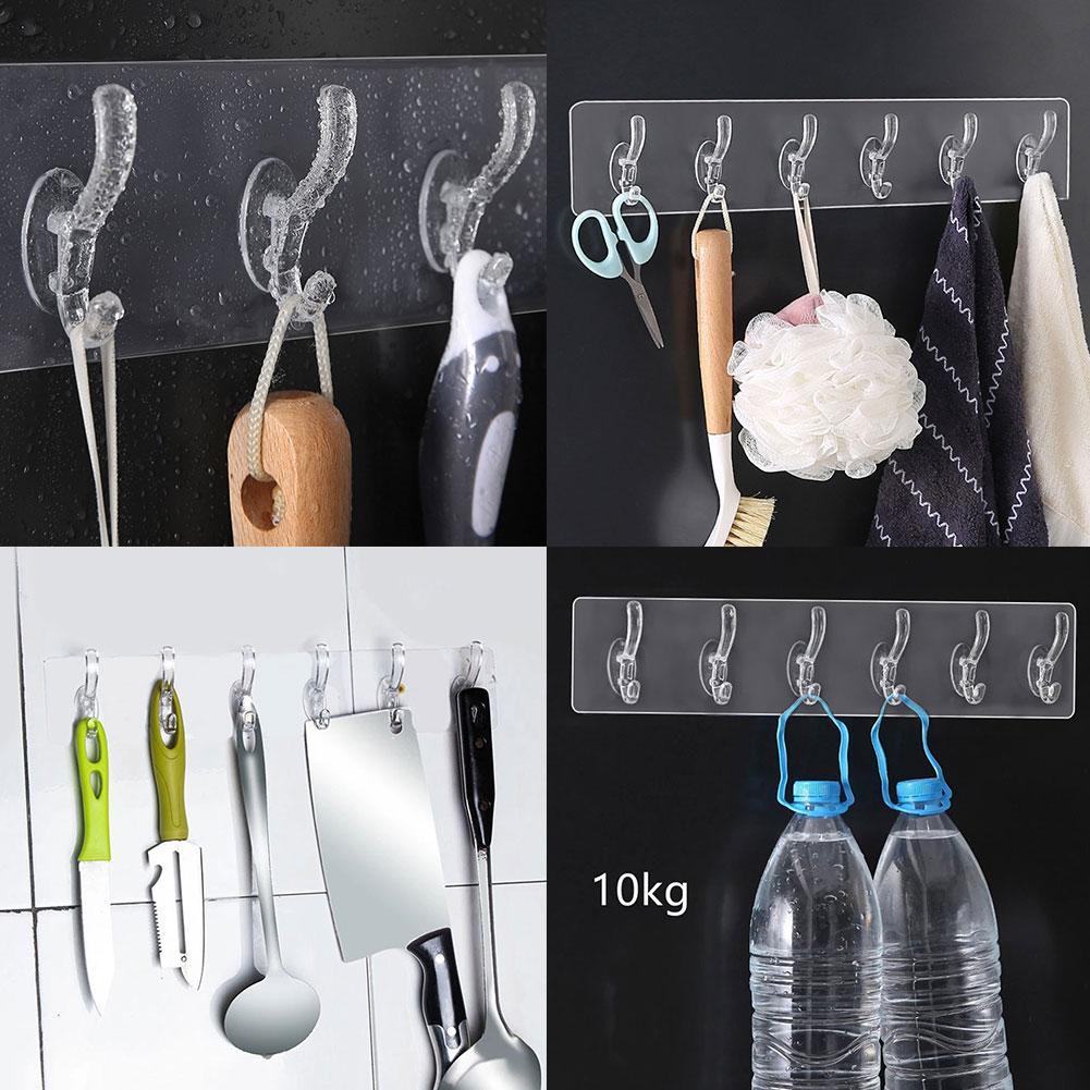 SpaceSaver™ - Soporte ganchos multifuncionales 6 en 1
