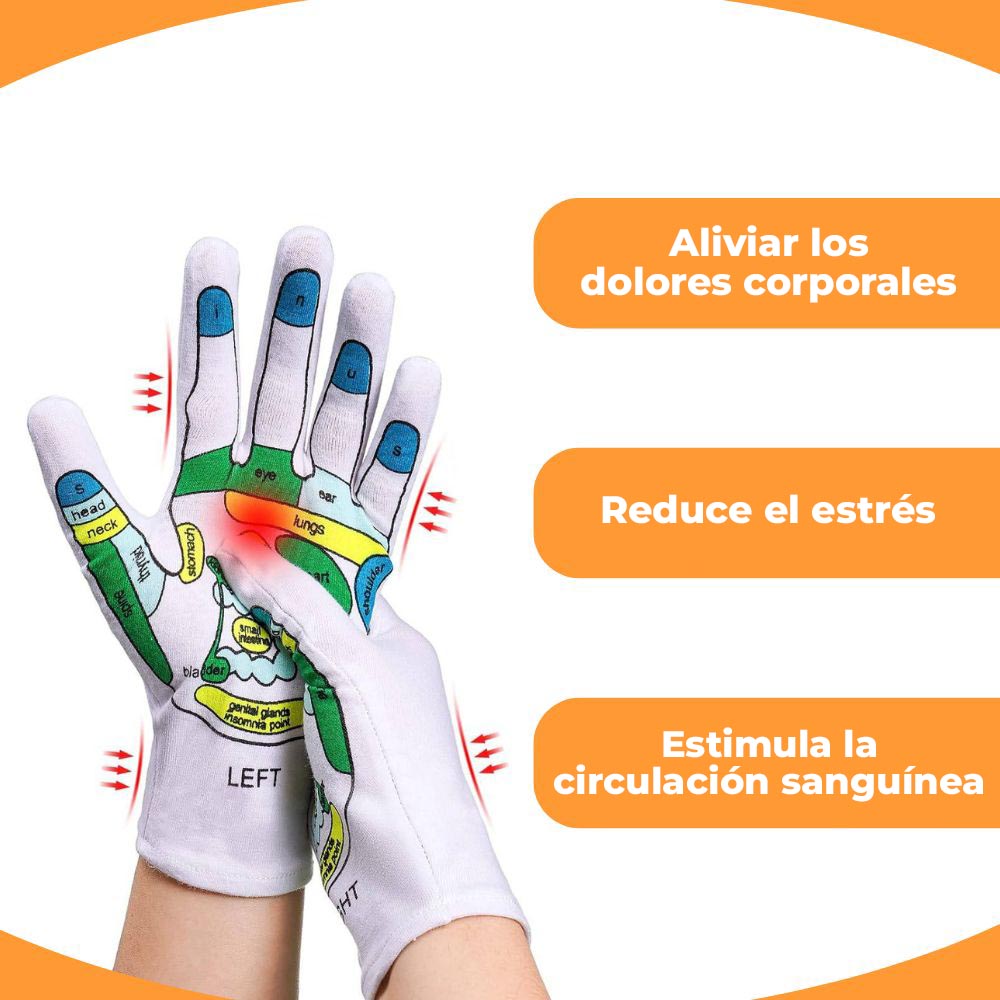 ReflexiRelief™ - Guantes de reflexolojia
