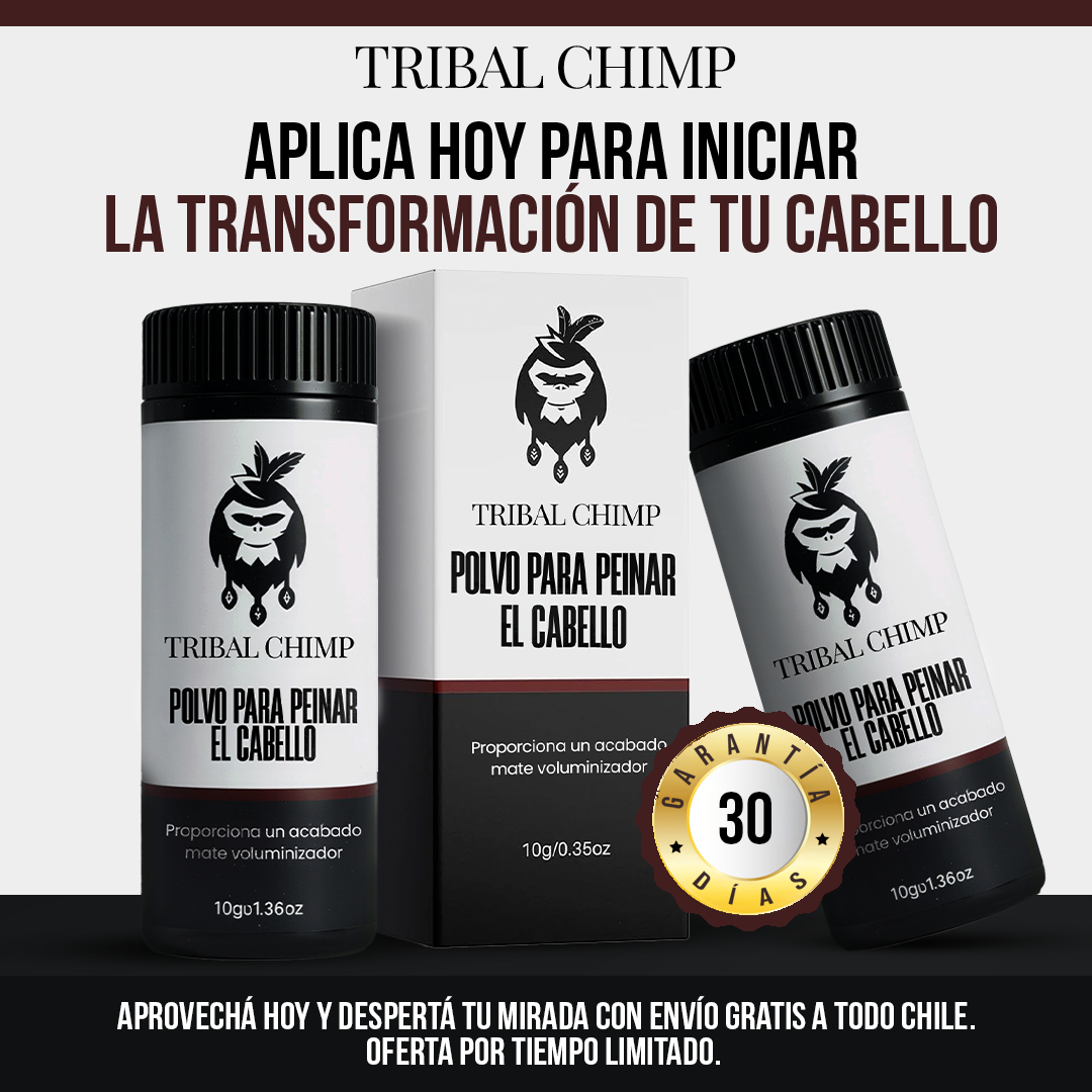 Tribal Chimp™ - Tu estilo en segundos, tu confianza todo el día.