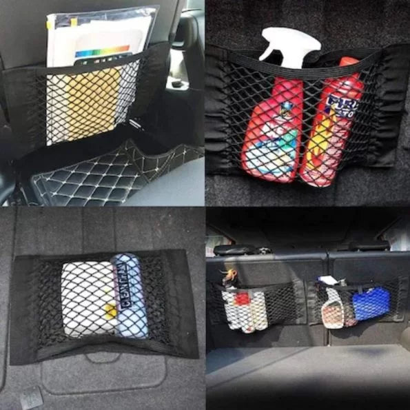 TidyRide™ - Organizador con malla elástica para maletera de autos