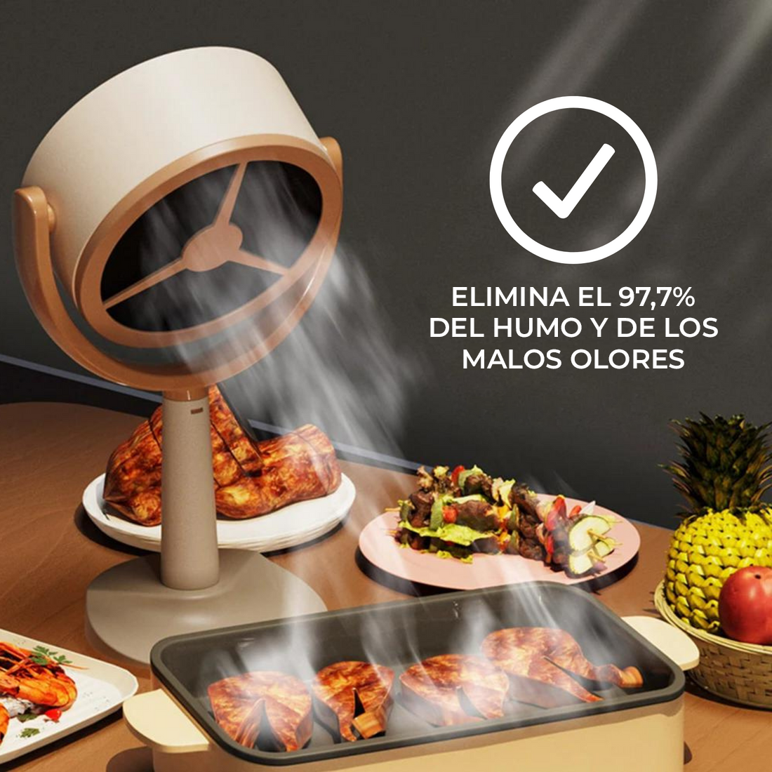 ClearAir™ - Purificador de humos portátil
