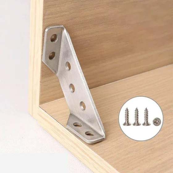 TriStab™ - CONECTOR DE ESQUINA UNIVERSAL PARA MUEBLES DE ACERO INOXIDABLE