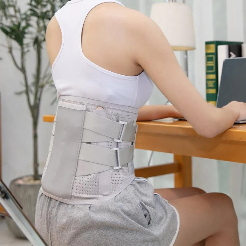 LumbarMate™ -Faja lumbar con soportes de acero y terapia de calor