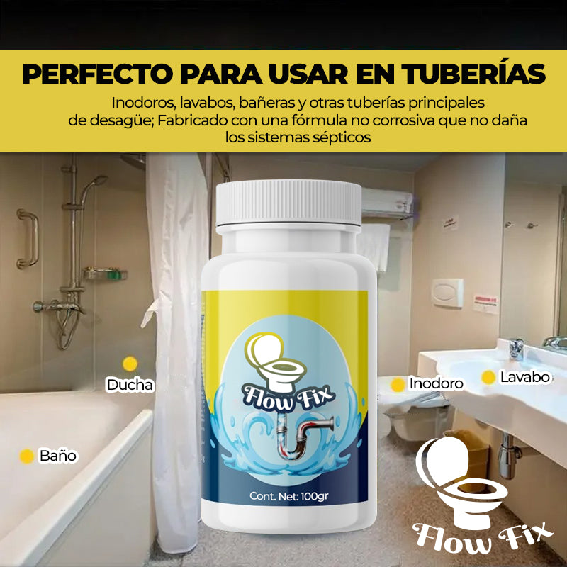 FlowFix™ - Destapador de desagües Ultra potente