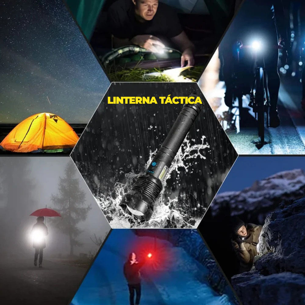 BlazeForce™ - Linterna ultra potente