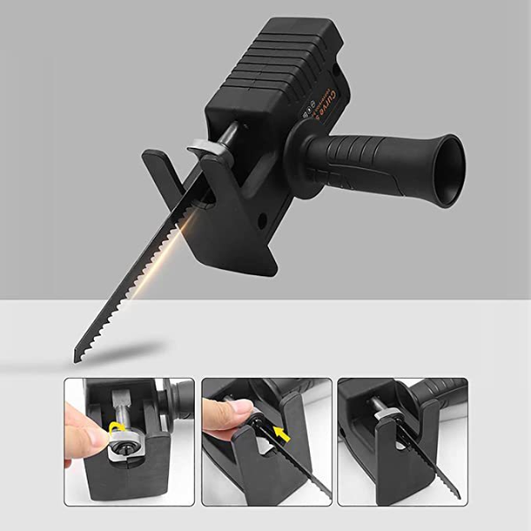 Drillhelper - Adaptador de sierra eléctrica para taladro