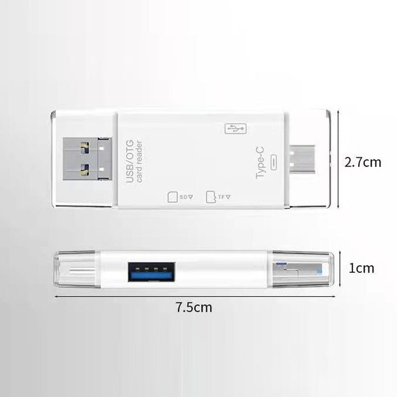 Memoryfast - LECTOR DE TARJETAS 6 EN 1