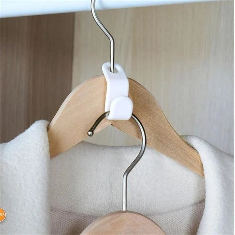 SmartHook™ - Ganchos conectores para colgar ropa que ahorran espacio