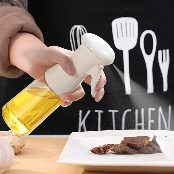 Almacenamiento y rociador de aceite gourmet