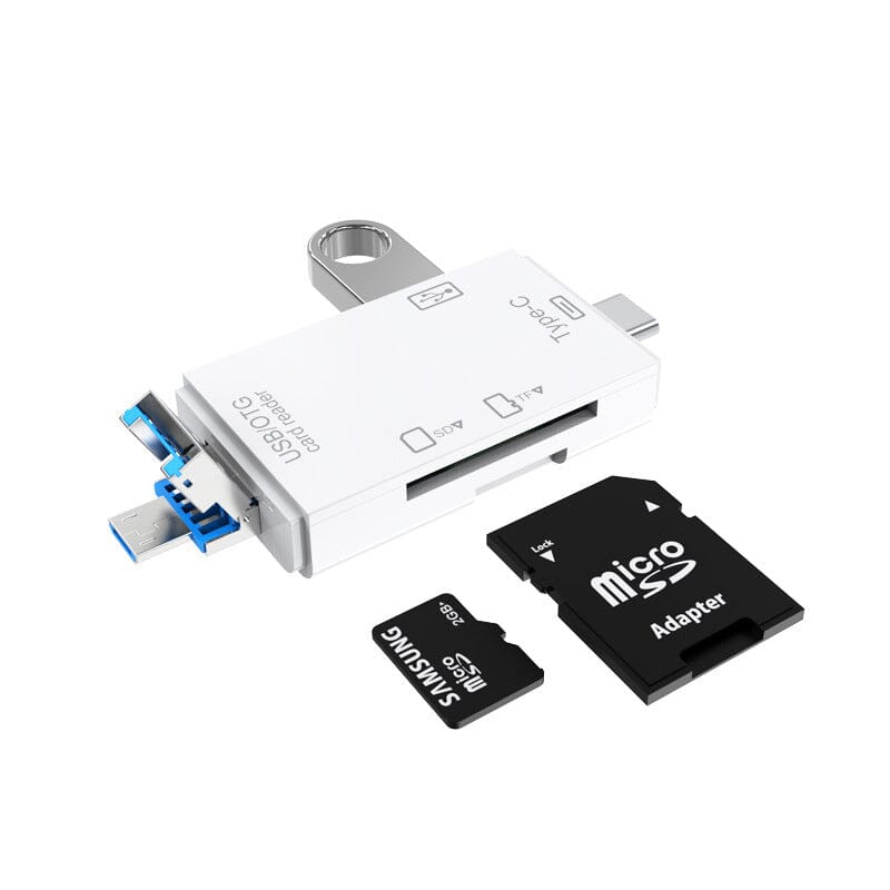 Memoryfast - LECTOR DE TARJETAS 6 EN 1