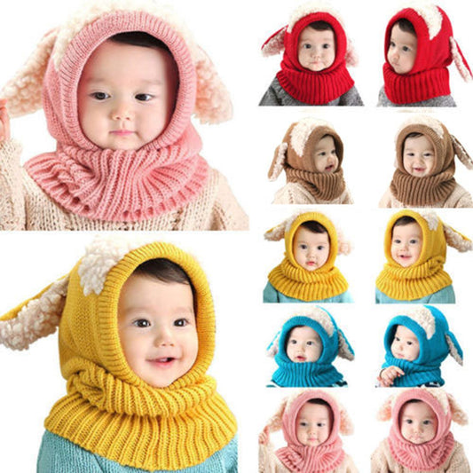CozyCap™ -  gorro capucha y bufanda de lana perfecto para tu bebé