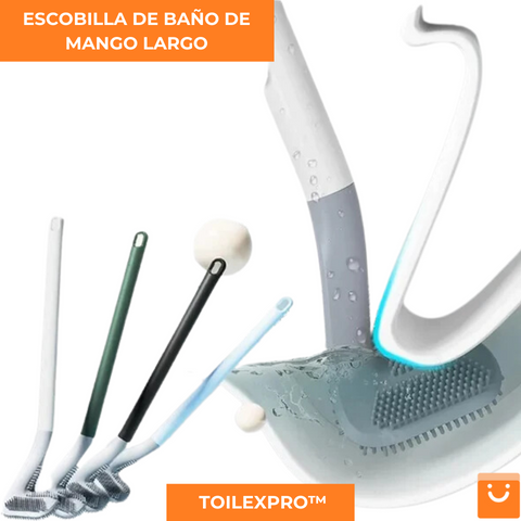 TOILEXPRO™ - ESCOBILLA DE BAÑO DE MANGO LARGO