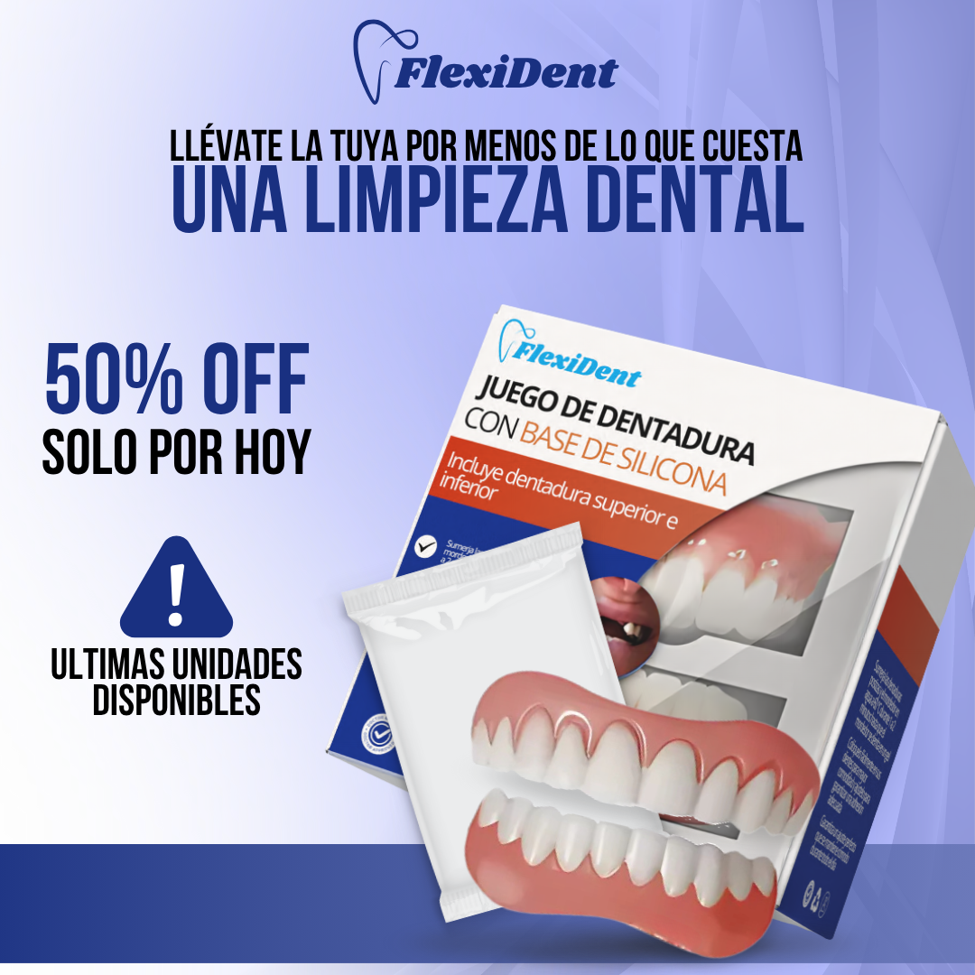 FlexiDent™ - Recupera tu sonrisa al instante