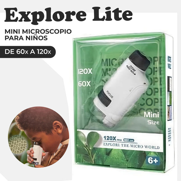 ExploreLite™ - Mini microscopio para niños