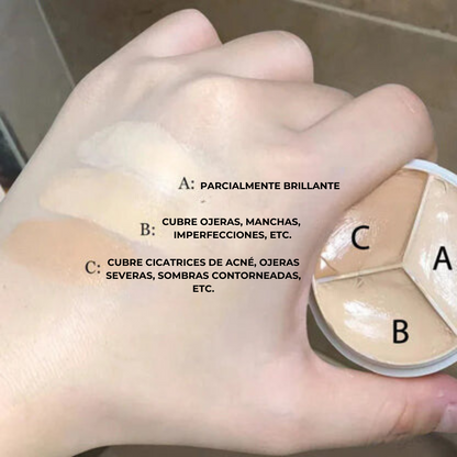 TIFITM™ - Corrector de maquillaje para rostro tricolor