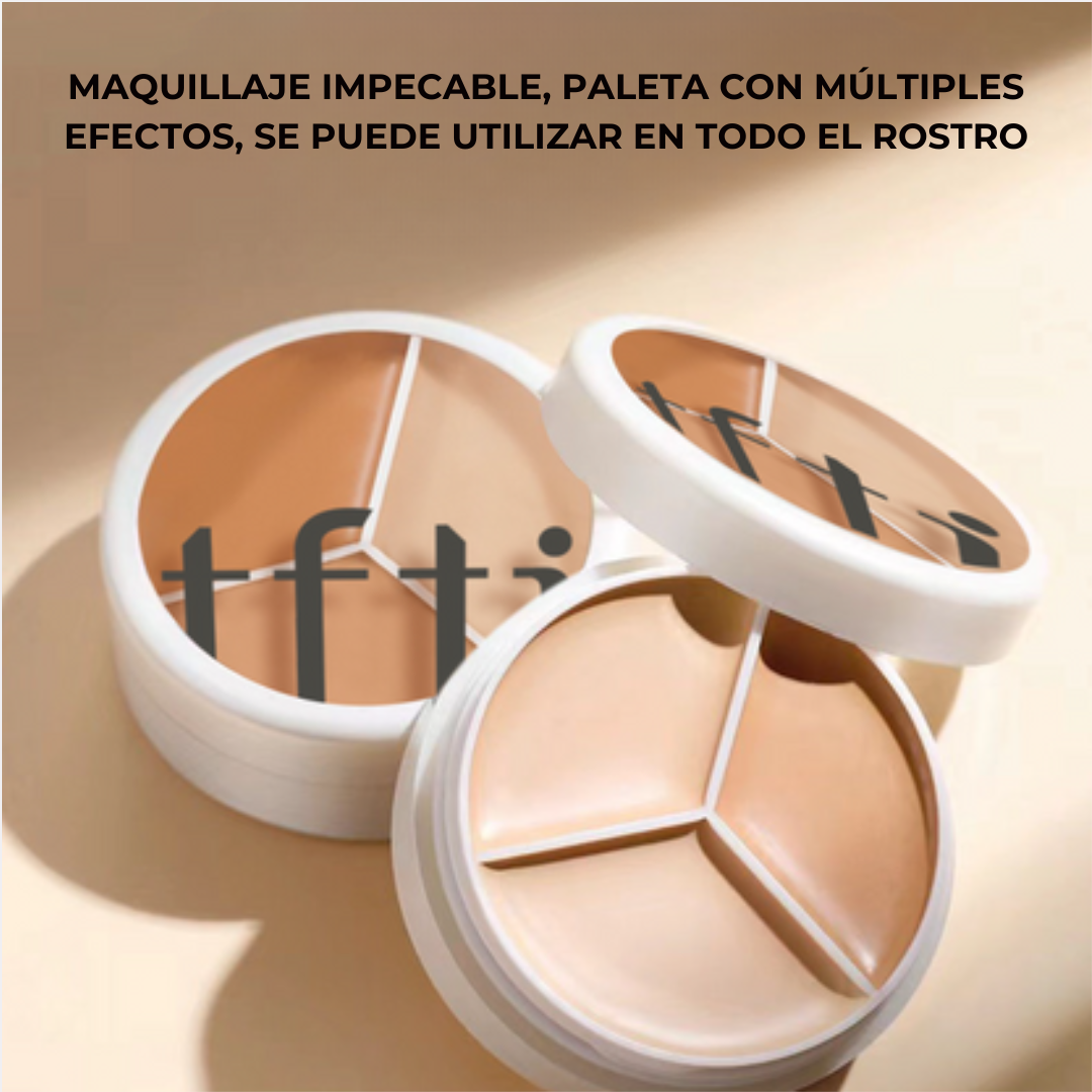 TIFITM™ - Corrector de maquillaje para rostro tricolor