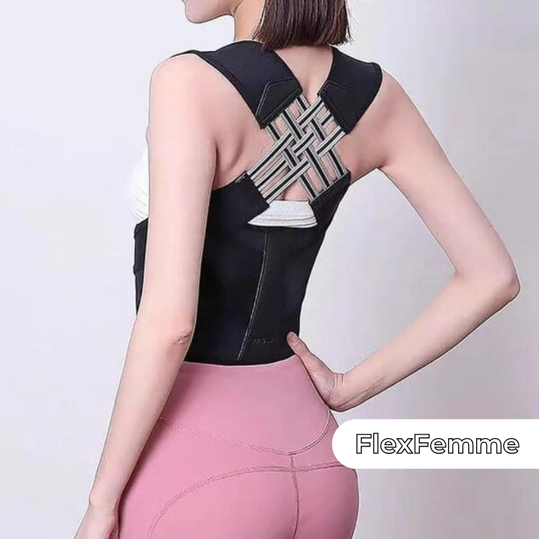 FlexFemme™ - Corrector de postura discreto para mujer