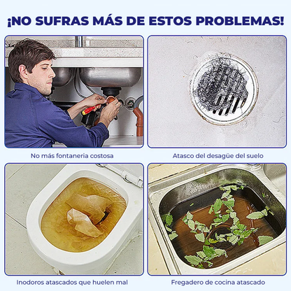 FlowMax™ - Solución potente para desatascar cañerias