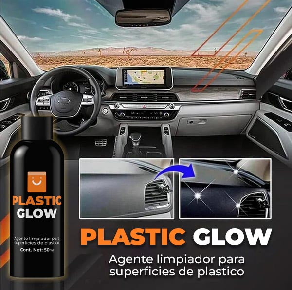 PlasticGlow™ - Agente limpiador para superficies de plastico