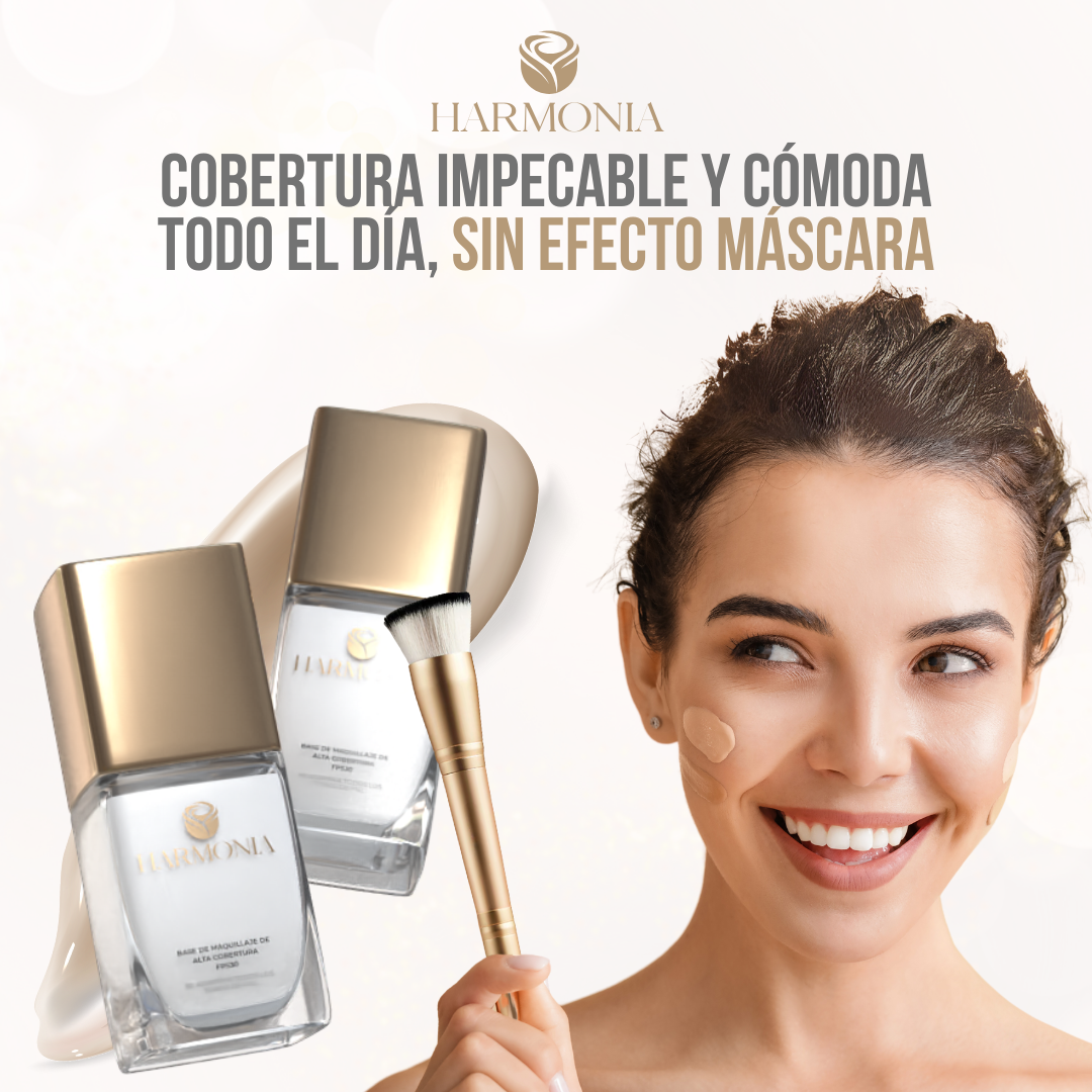 HARMONIA™ - Una base que se adapta a ti, para un look naturalmente perfecto
