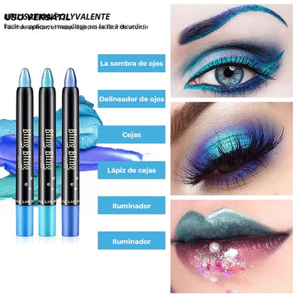 GlitzGlide™ - Lápiz de ojos resistente al agua