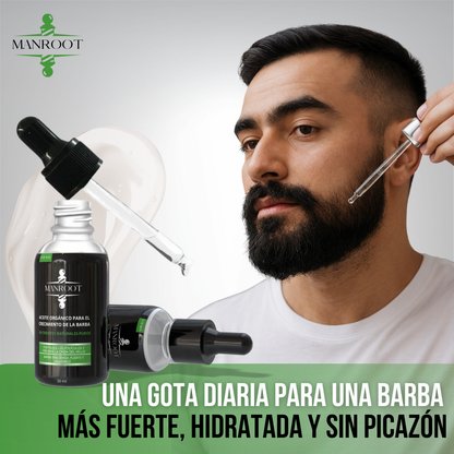 Manroot™ - Barba más densa, fuerte y saludable, naturalmente