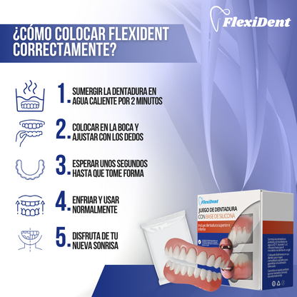 FlexiDent™ - Recupera tu sonrisa al instante