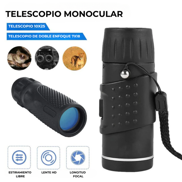 Telescopio portátil de bolsillo