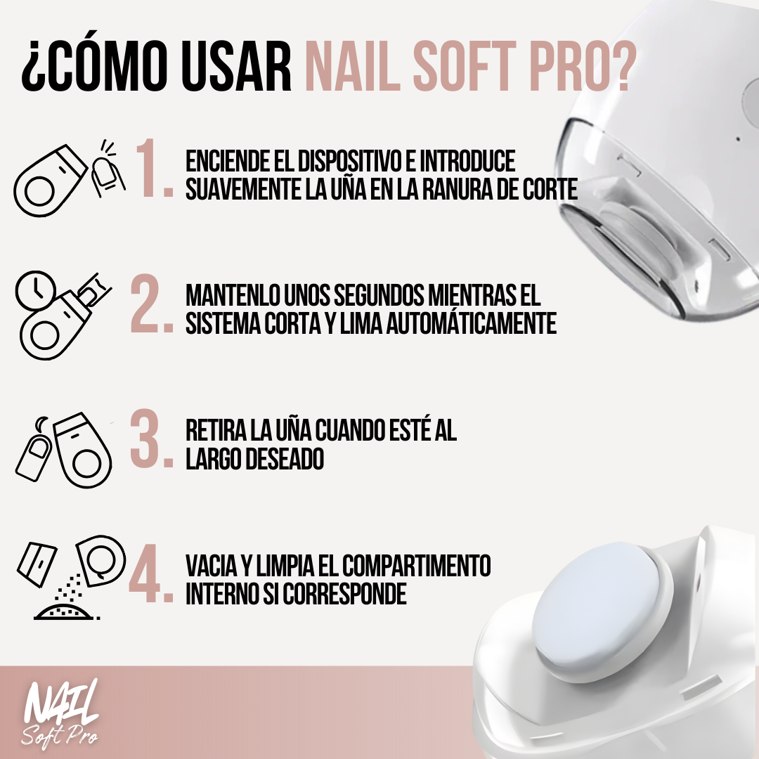 Nail Soft Pro™ - cuidado delicado para uñas pequeñas y grandes