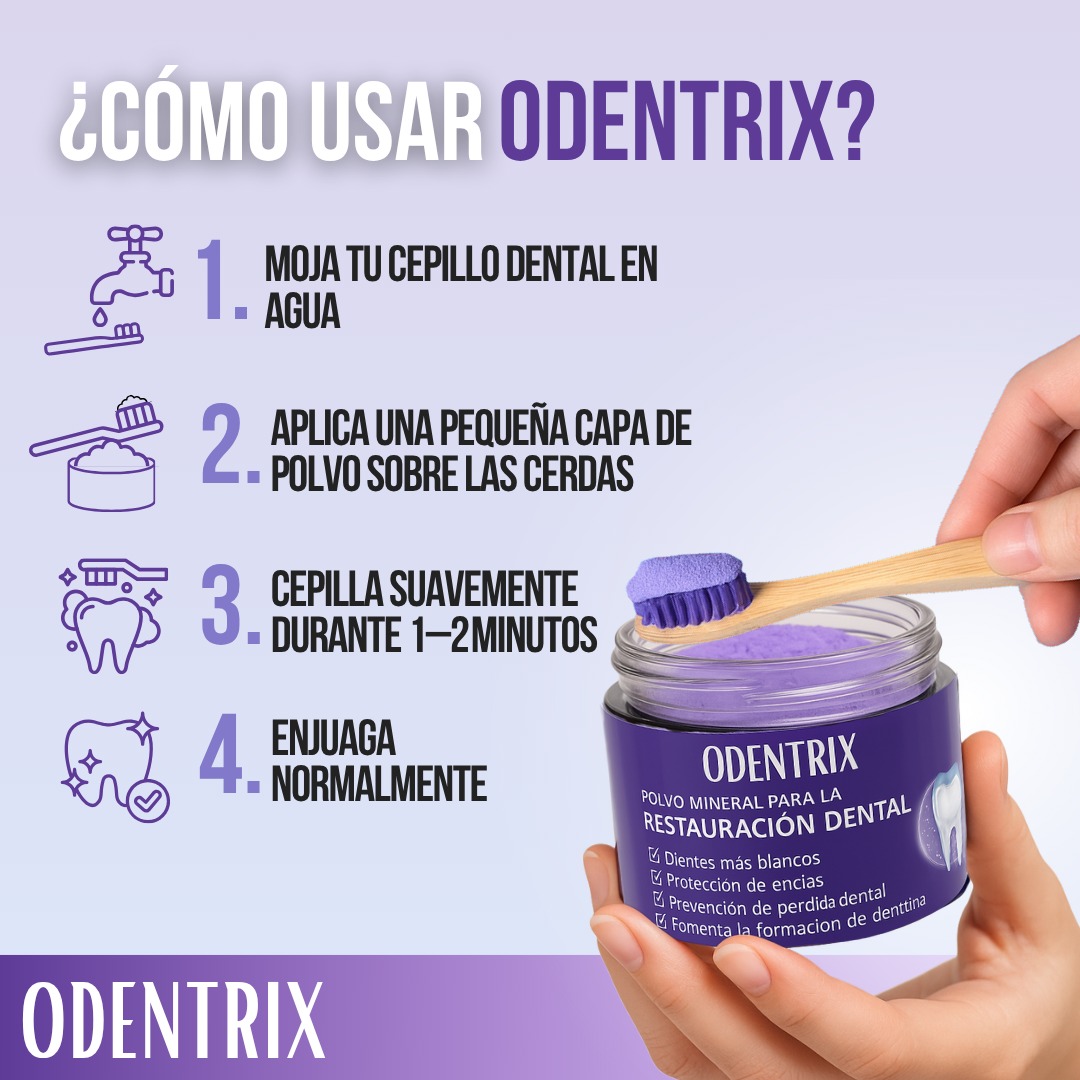 ODENTRIX™ - Repara, fortalece y protege tu sonrisa de forma natural