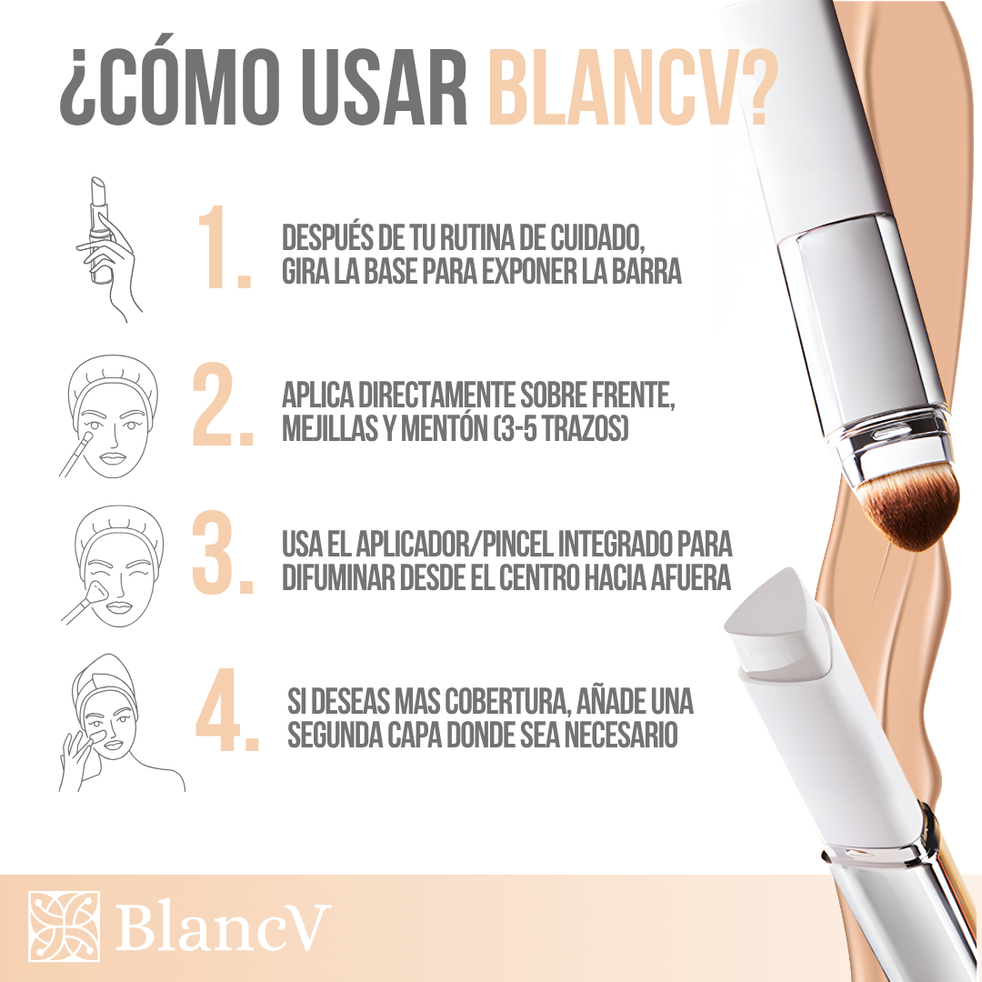 BlancV™ - Tu tono perfecto, tu piel hidratada, tu rostro radiante