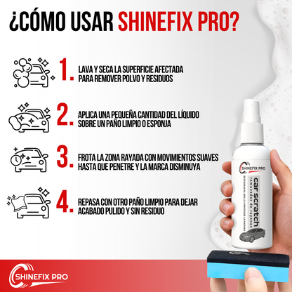 ShineFix Pro™ - Arañazos fuera. Brillo de vuelta