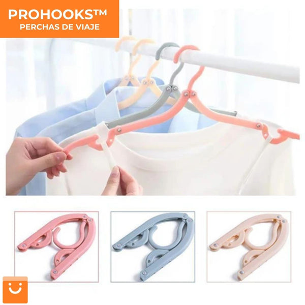 PROHOOKS™ - PERCHAS DE VIAJE - ¡PROMOCION! COMPRA 10 Y LLEVA 10 GRATIS