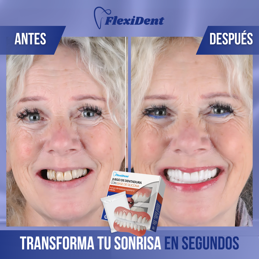 FlexiDent™ - Recupera tu sonrisa al instante